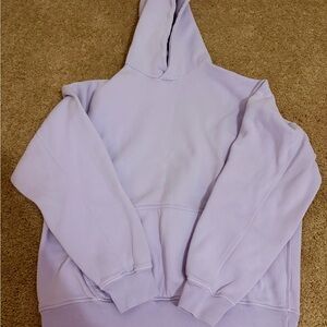 Abercrombie and Fitch purple hoodie sz L